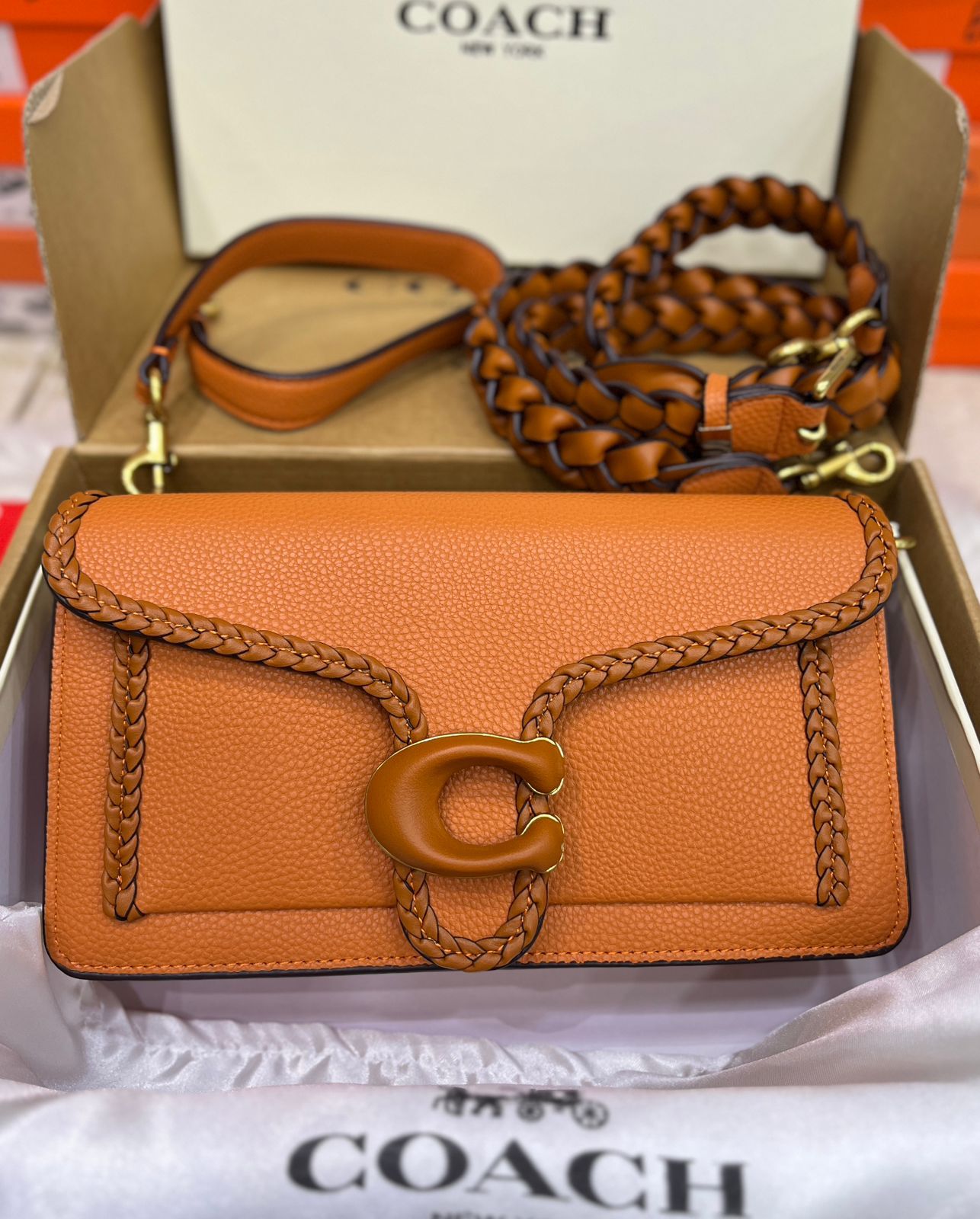 Luxury Brand Co-ach Tabby Premium Quality Shoulder Bag for Women 2