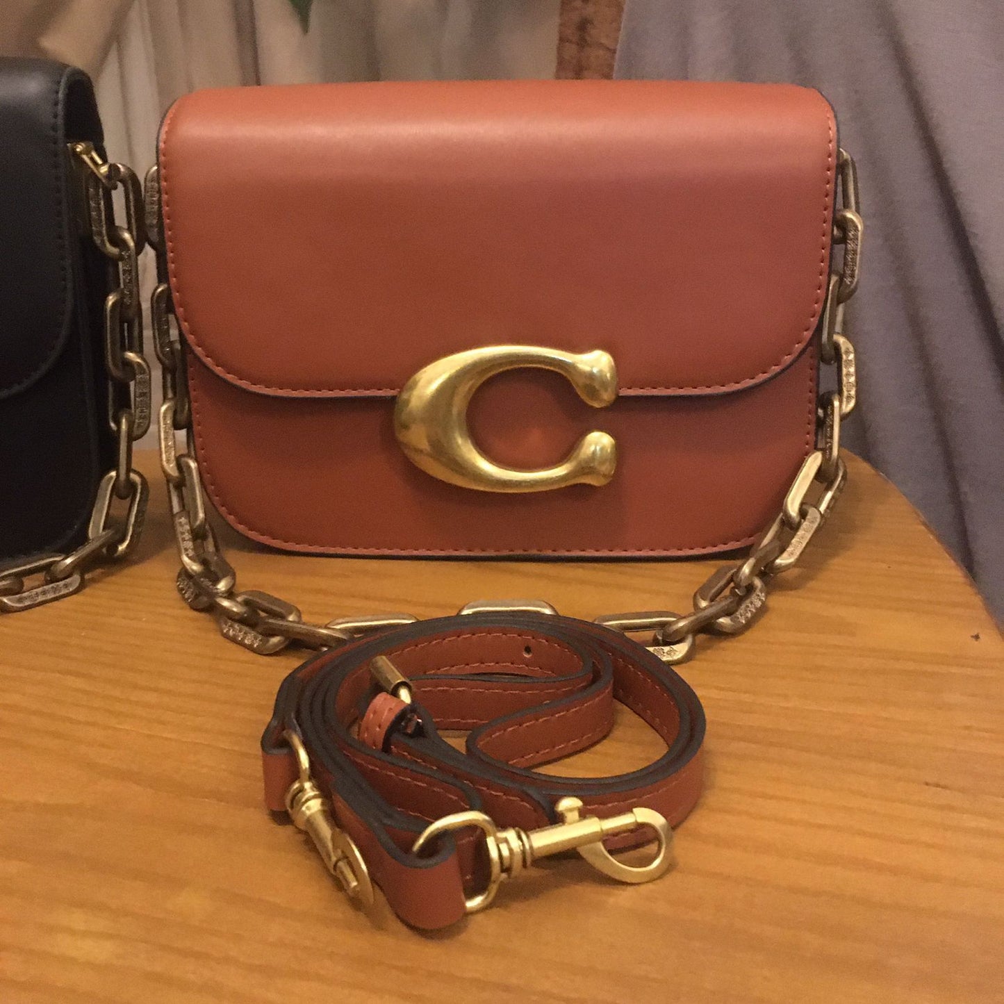 Luxury Brand Co-ach Mini Shoulder Bag for Women