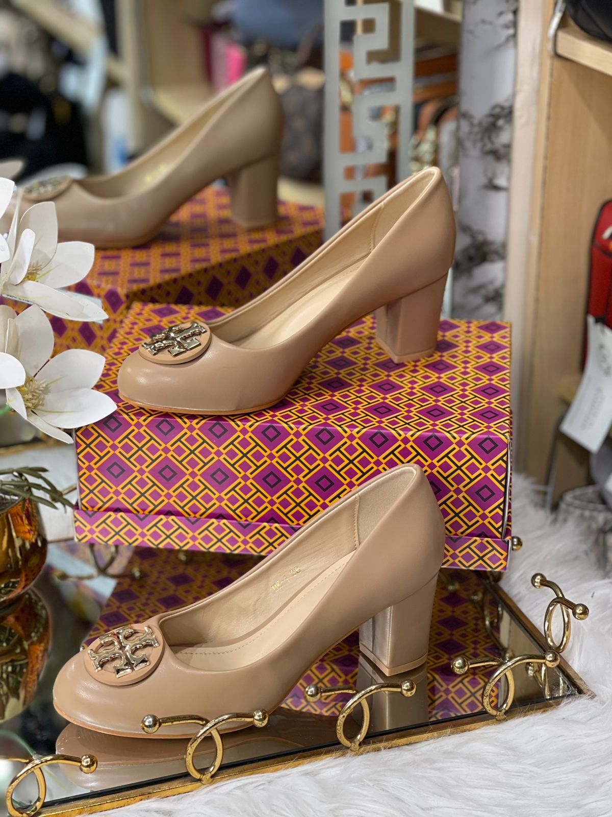 Imported To-ry Bur-ch Court Shoes for Women