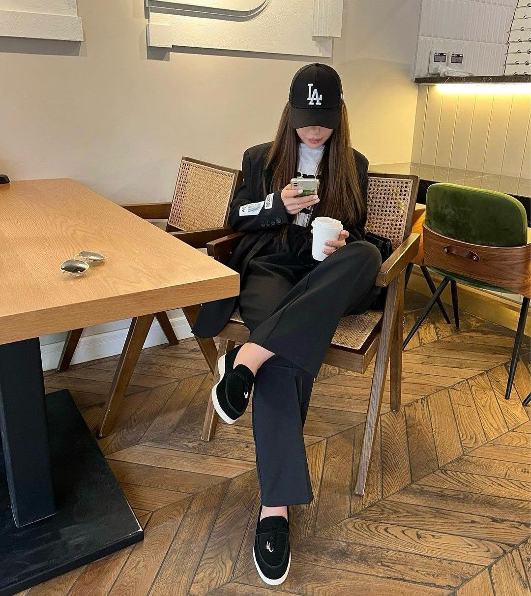 Lo ro Pia na Black Color Shoes for Women