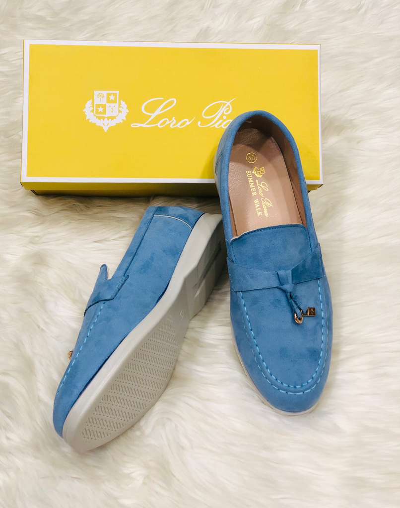 Lo ro Pia na Light Blue Color Shoes for Women