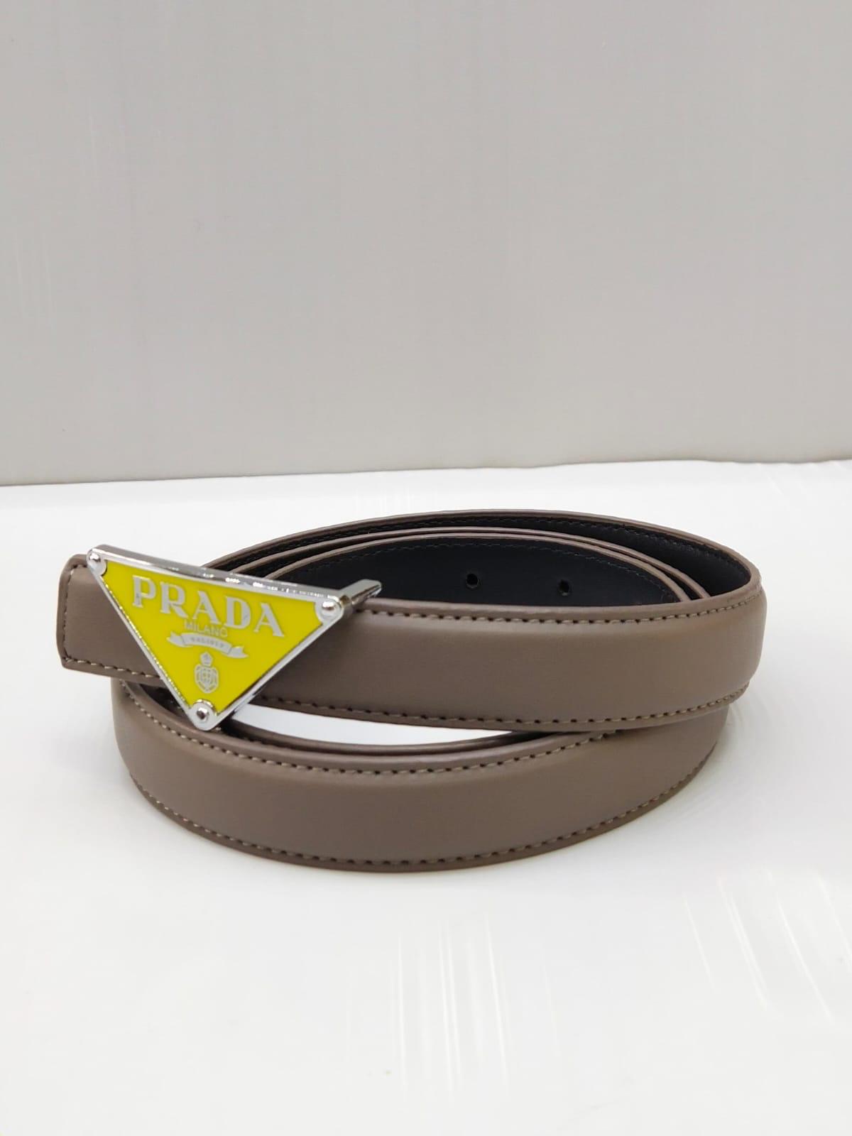 Premium Brand Pra-da Belts for Women