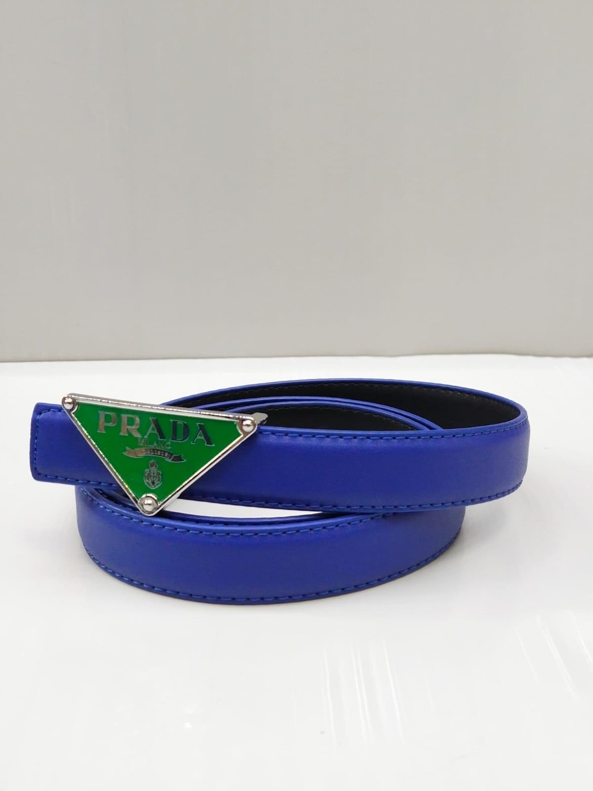 Premium Brand Pra-da Belts for Women