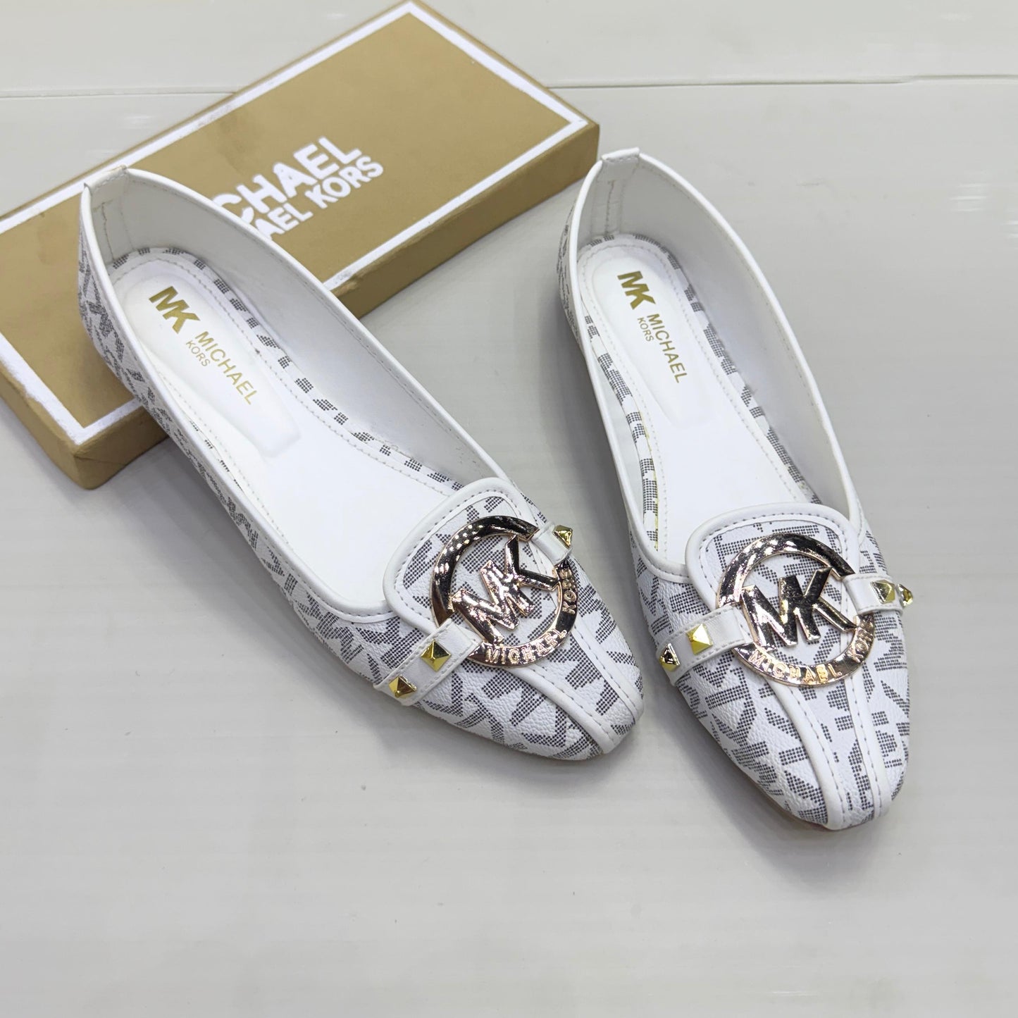 Fashion Brand MK Mich-ael Ko-rs Pump Shoes for Women