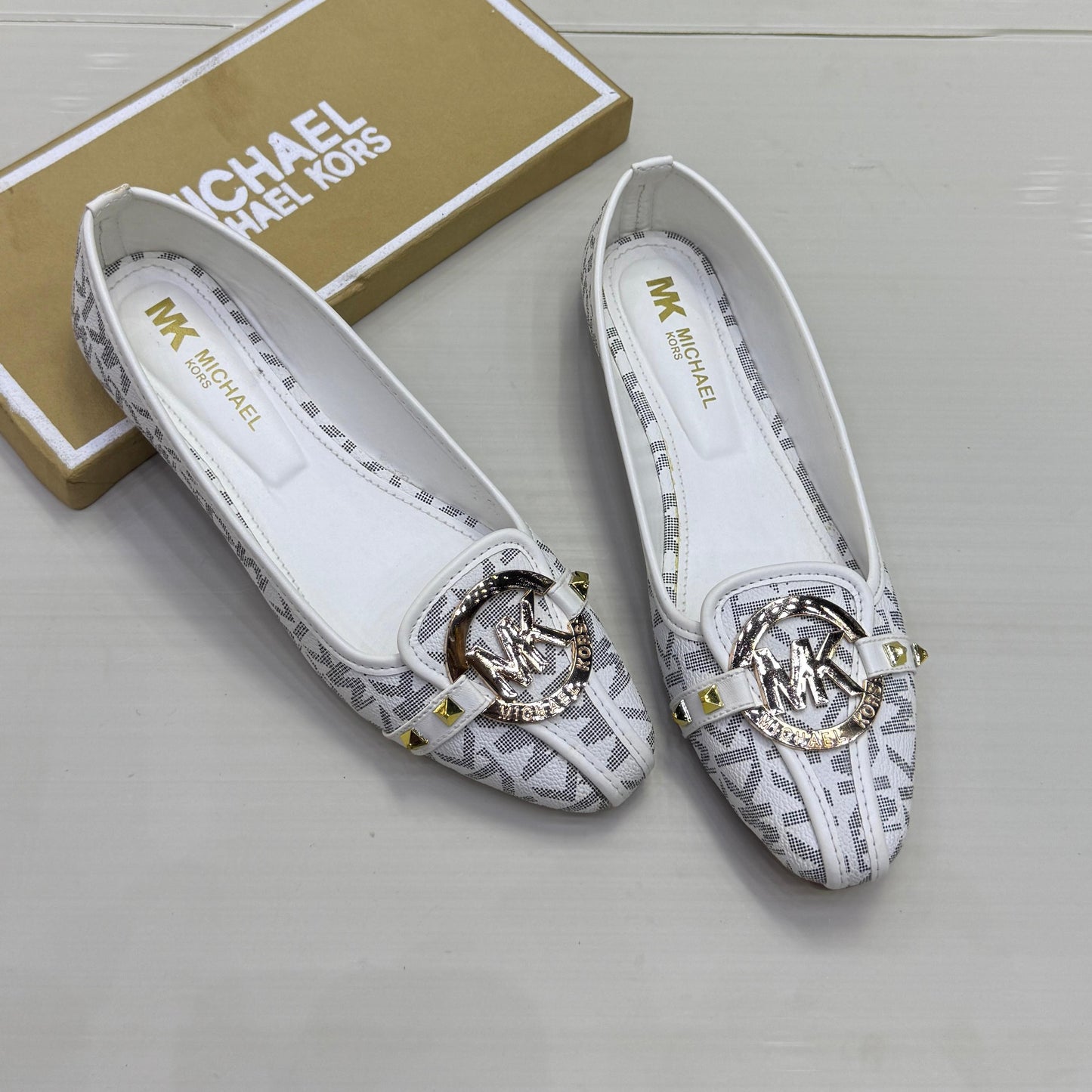 Fashion Brand MK Mich-ael Ko-rs Pump Shoes for Women