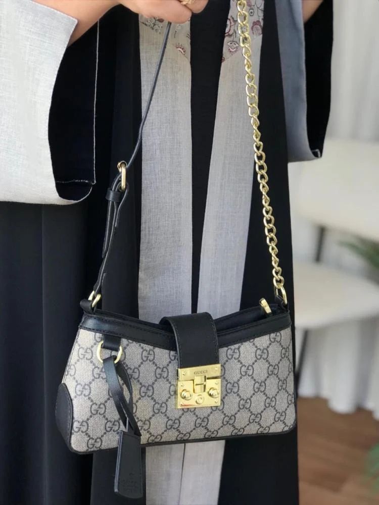 Fashion Brand GG Guc ci Padlock Shoulder Bag for Women