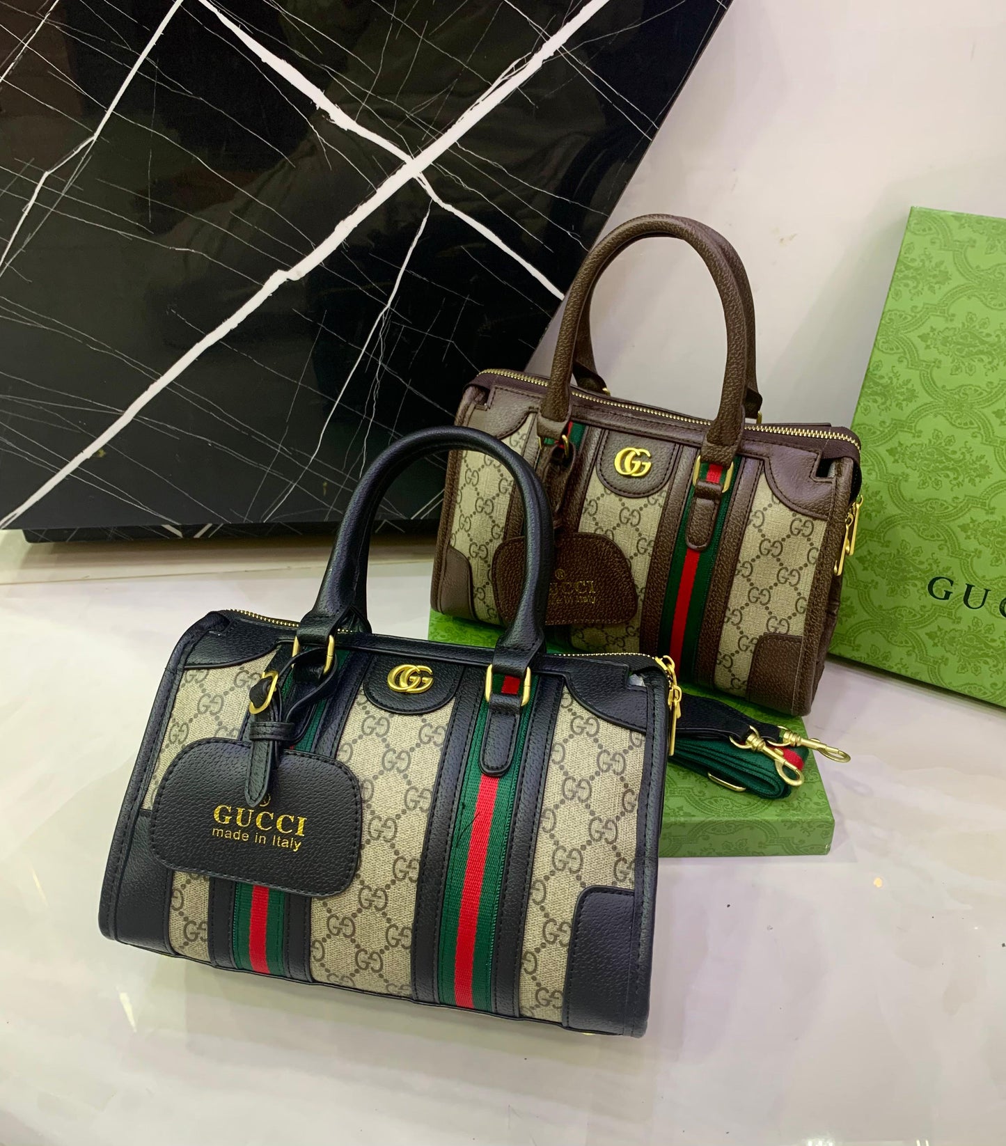 Famous brand GG Guc ci Fashion Duffle Crossbody Bag for Women