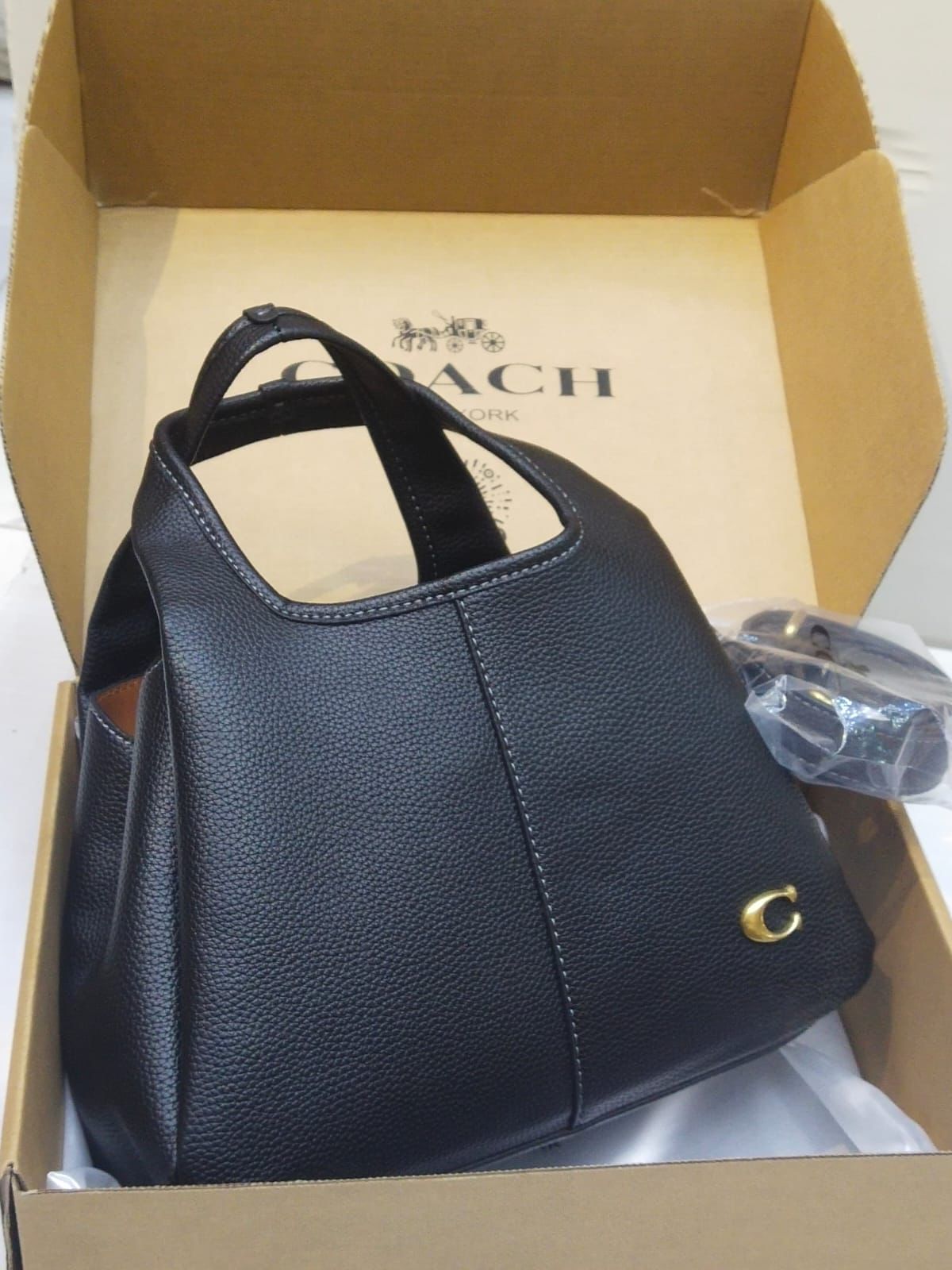 Luxury Co-ach Lana Shoulder Bag for Women