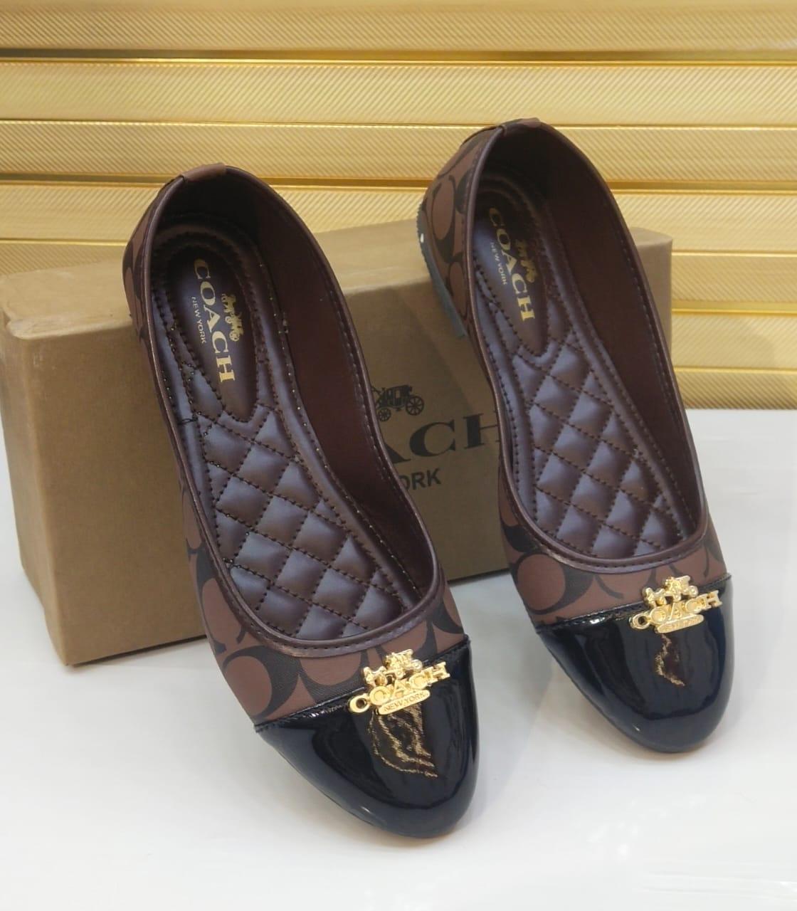 Luxury Brand Co-ach Pumps for Women