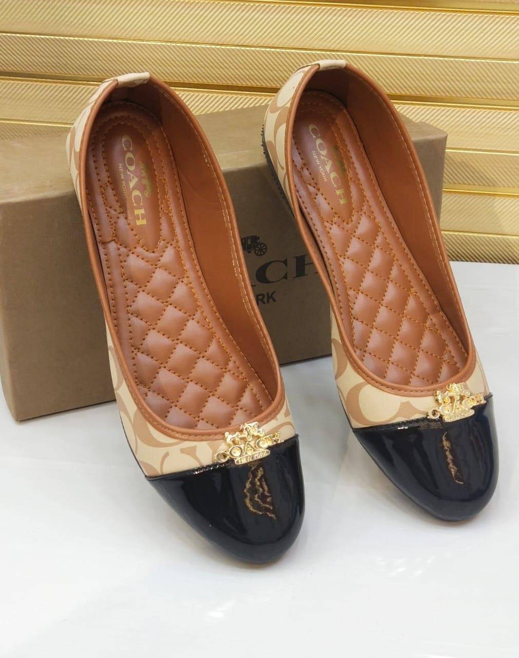 Luxury Brand Co-ach Pumps for Women