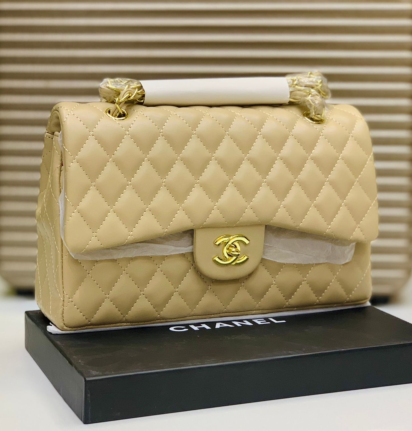 Premium Quality CC Cha-nel Classic Medium Shoulder Bag for Women