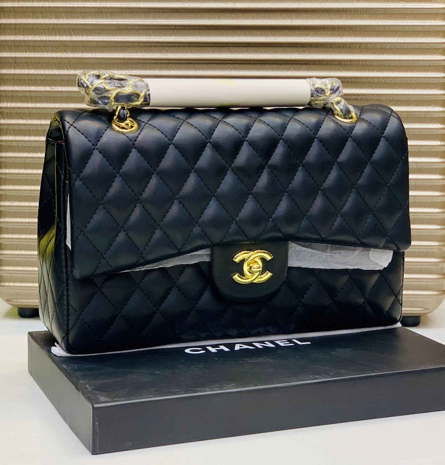 Premium Quality CC Cha-nel Classic Medium Shoulder Bag for Women