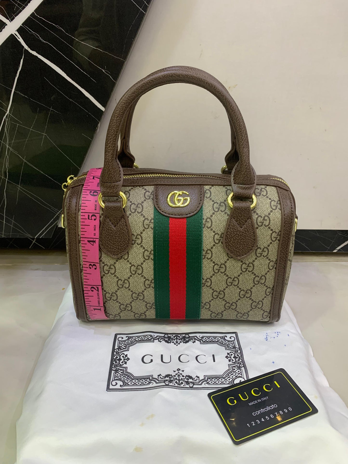 Famous brand GG Guc ci Duffle Crossbody Bag for Women