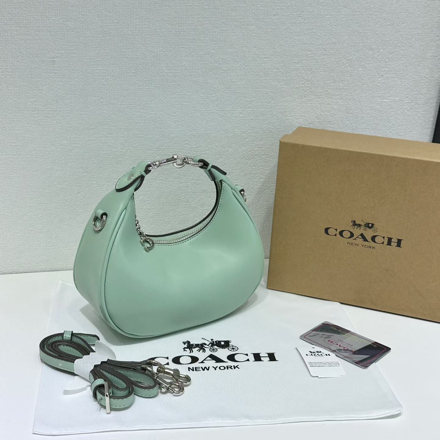 Luxury Brand Co-ach Mini Jonie Handbag for Women