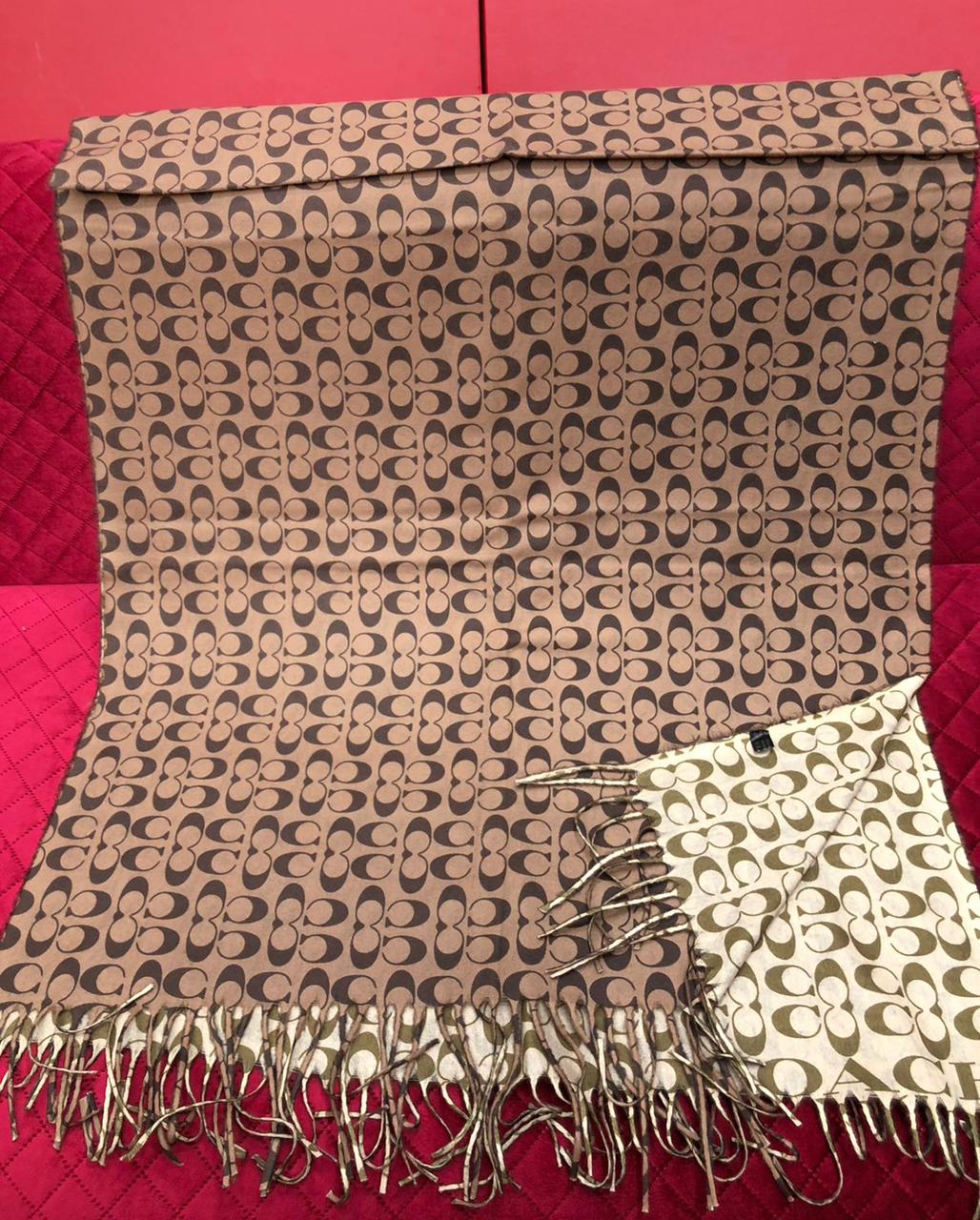 Coa ch (4 Designs) Pashmina Shawl for Men and Women