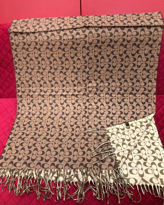 Coa ch (4 Designs) Pashmina Shawl for Men and Women