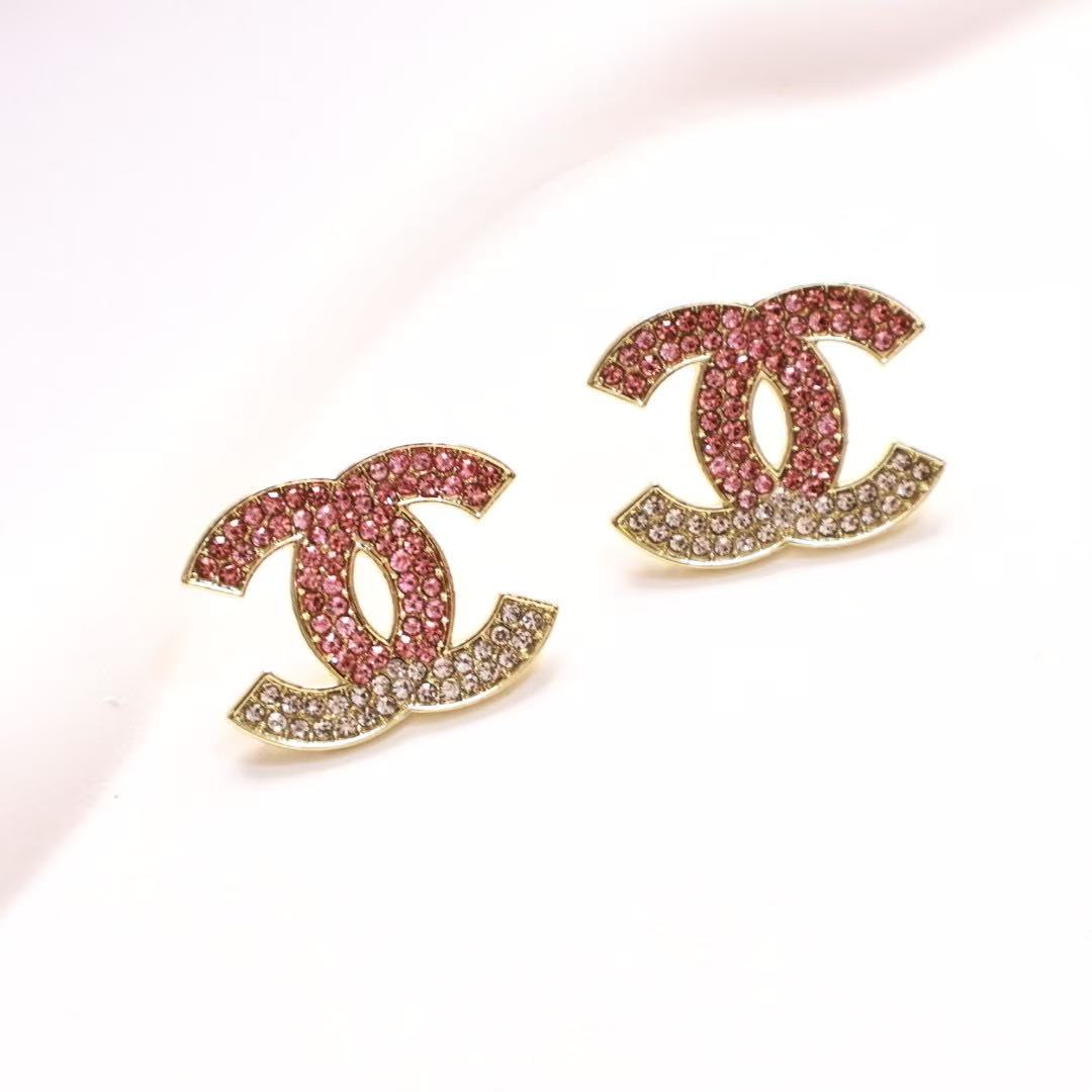 Chanel Earring with Stones for Women