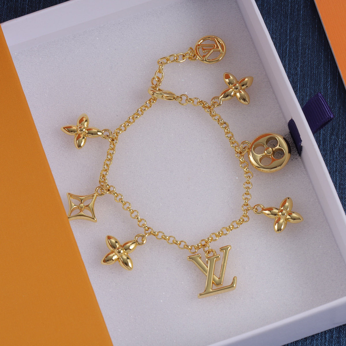 LvE Charms Bracelet for Women