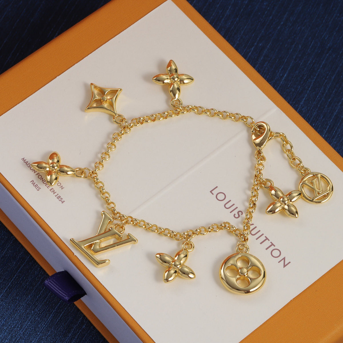 LvE Charms Bracelet for Women