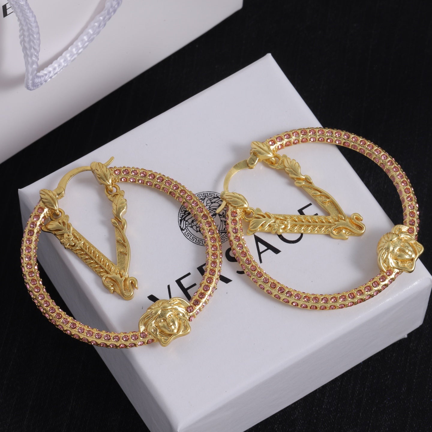 Versace Hoop Earrings for Women