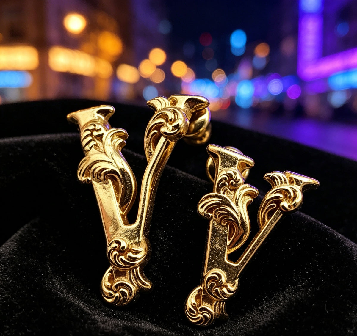 Versace V Earrings for Women