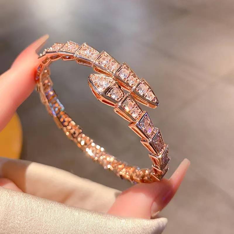 Bvlgari Snake Bracelet Bangle for Women