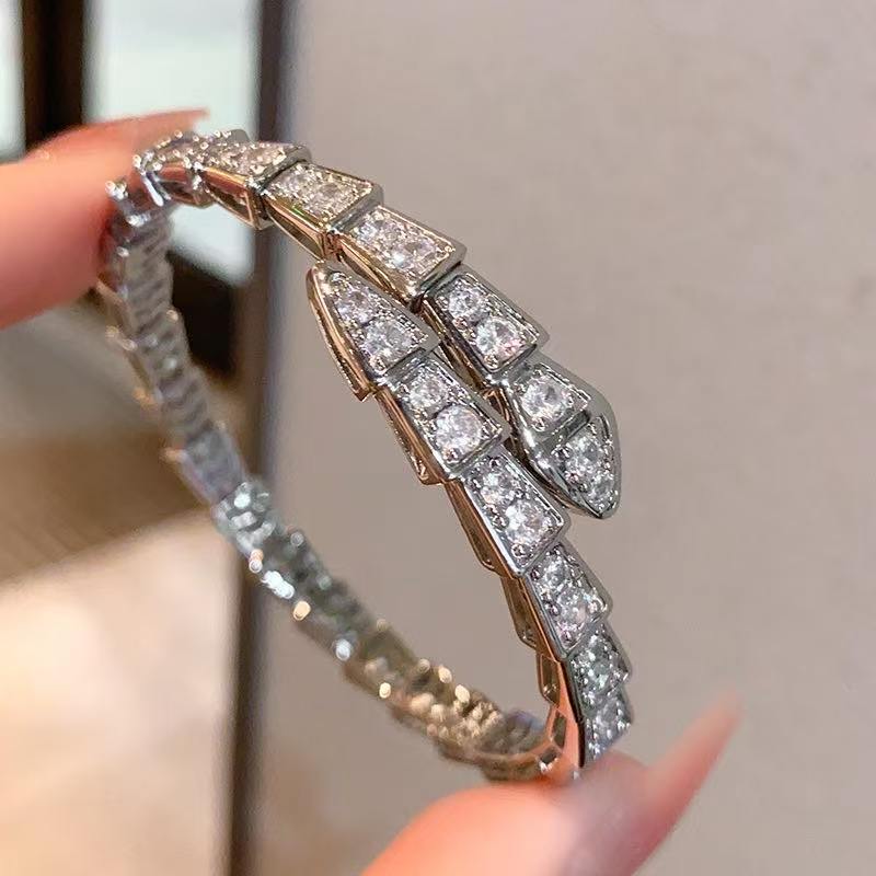 Bvlgari Snake Bracelet Bangle for Women