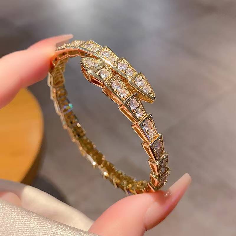 Bvlgari Snake Bracelet Bangle for Women