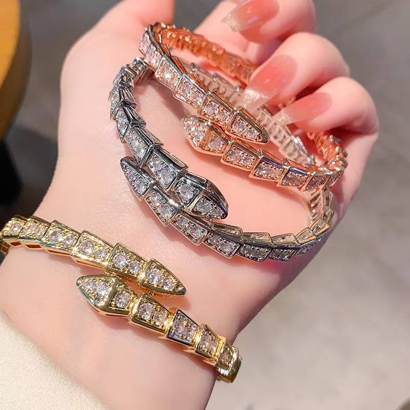 Bvlgari Snake Bracelet Bangle for Women