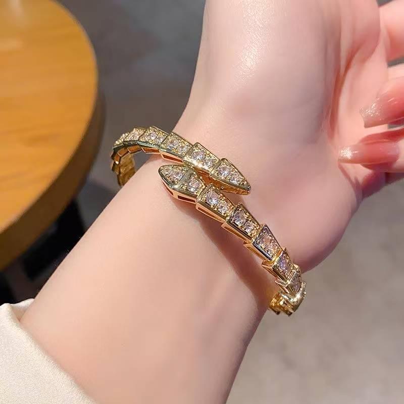Bvlgari Snake Bracelet Bangle for Women
