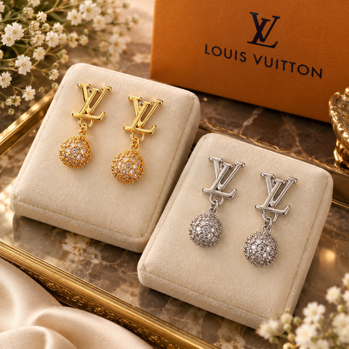 LvE Tear Drop Earrings for Women