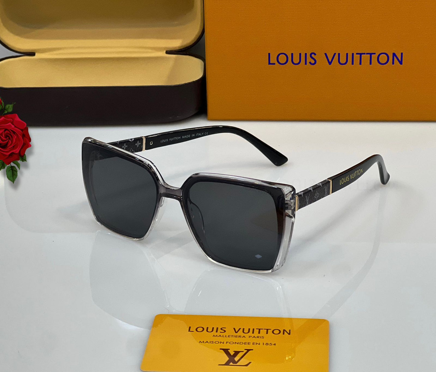 Luxury Brand L-V Lou-is Vui-ton Sunglasses for Men and Women