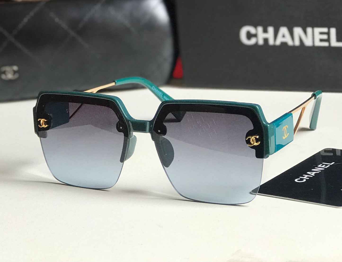 Fashion Brand CC Cha-nel Sunglasses for Women