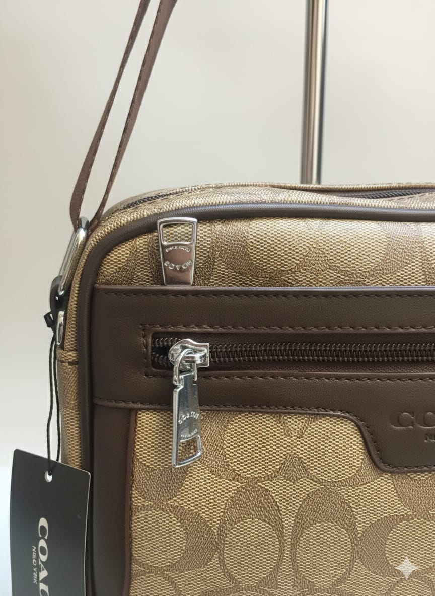 Luxury Brand Co-ach Sling bag for Men