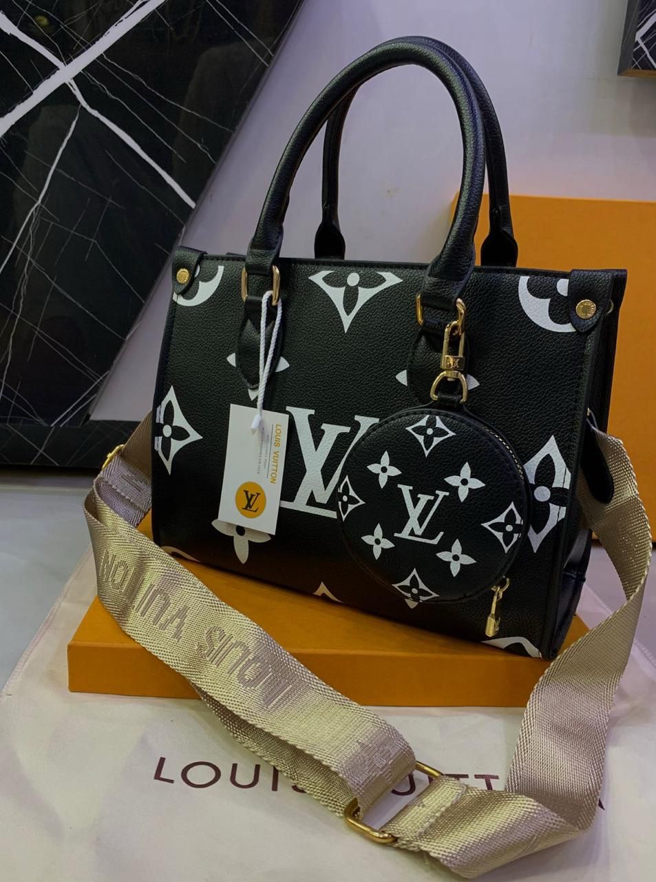 Louis Vuitton (LV) PM size with crossbody belt (strap) – Same as Original