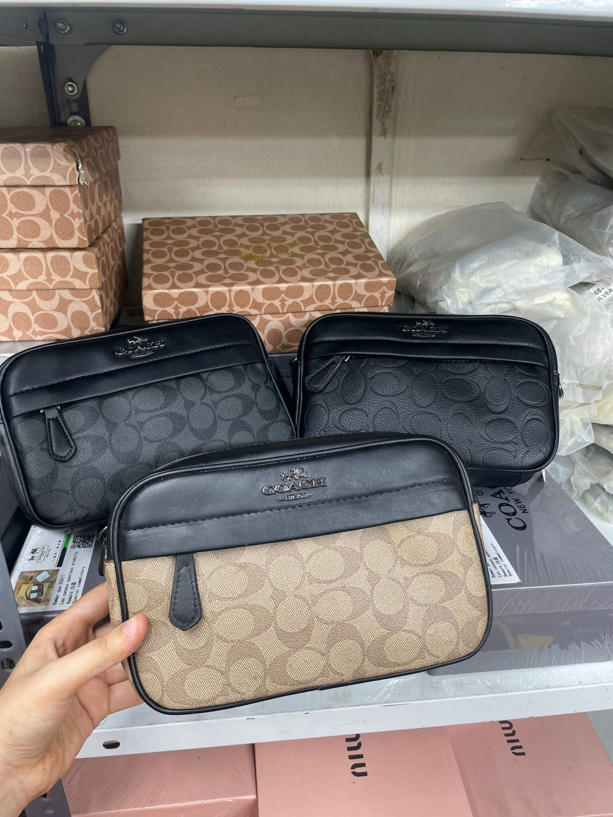 Coach Graham Crossbody Bag in Signature Canvas