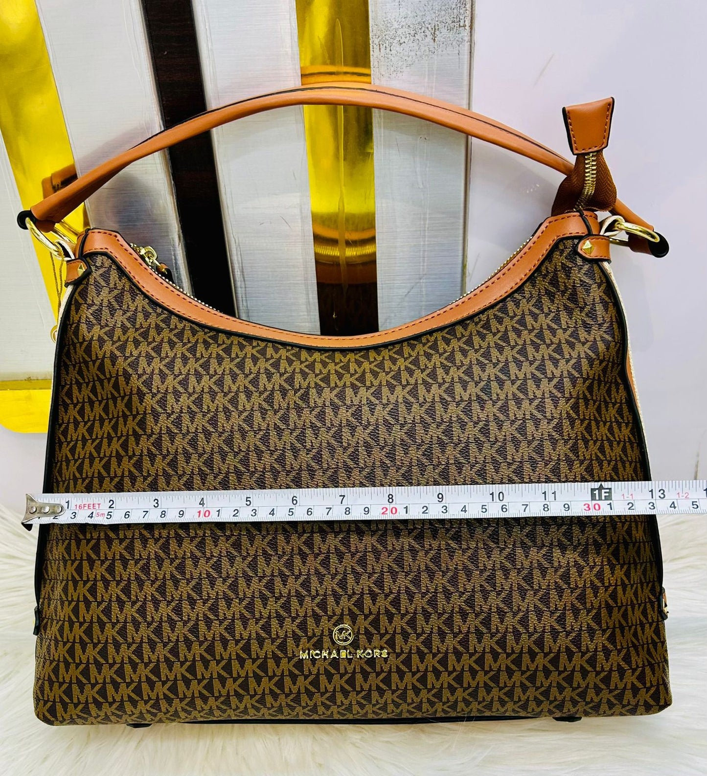 Michael Kors MK Large Hobo Shoulder Bag