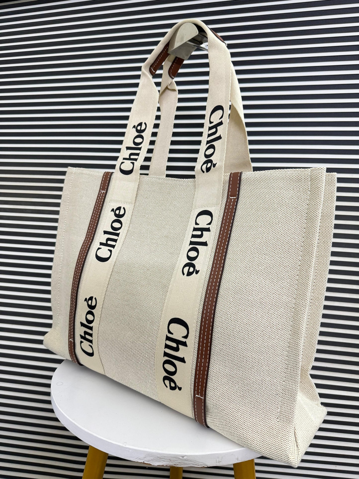 Chloe Woody Large Tote Bag