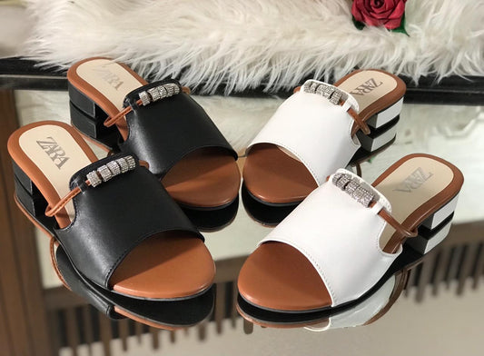 Zara Block Heel