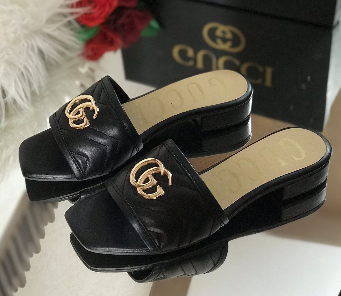 Gucci Block Heel