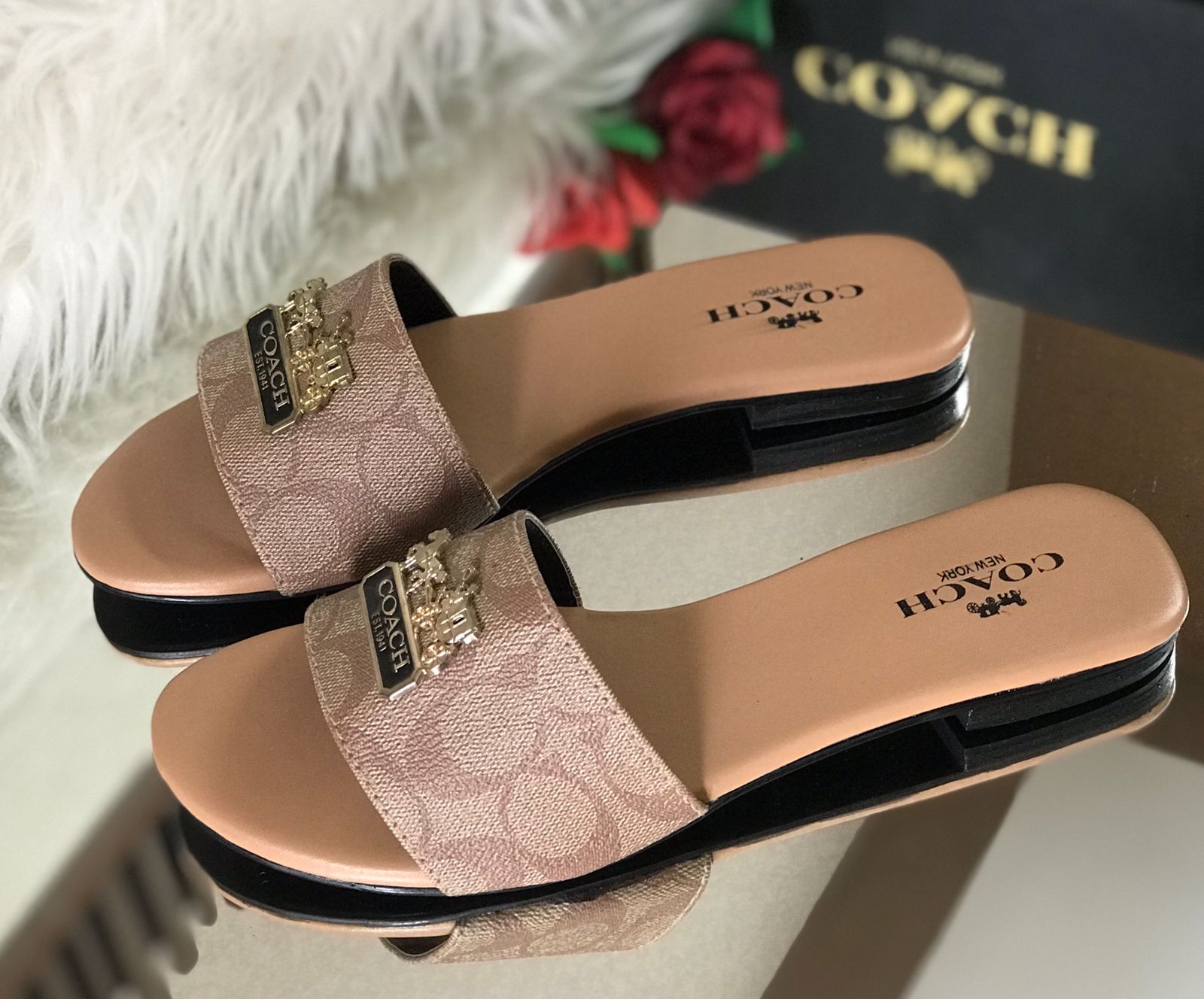Coach Slippers