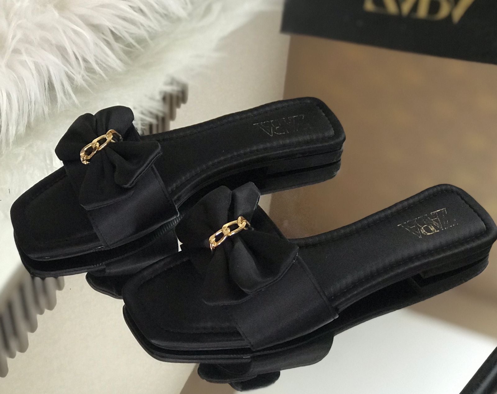 Zara Bow Slipper