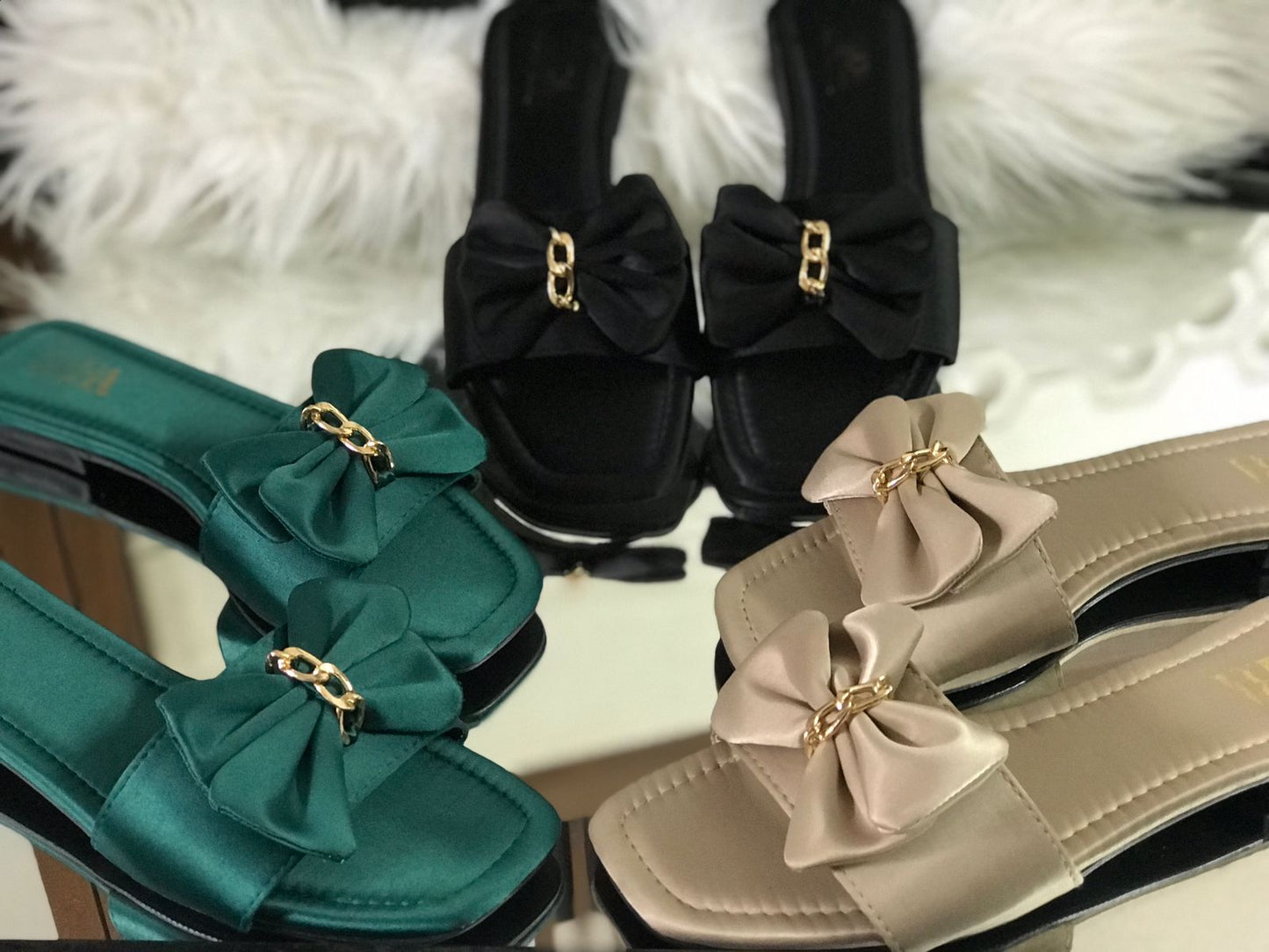 Zara Bow Slipper