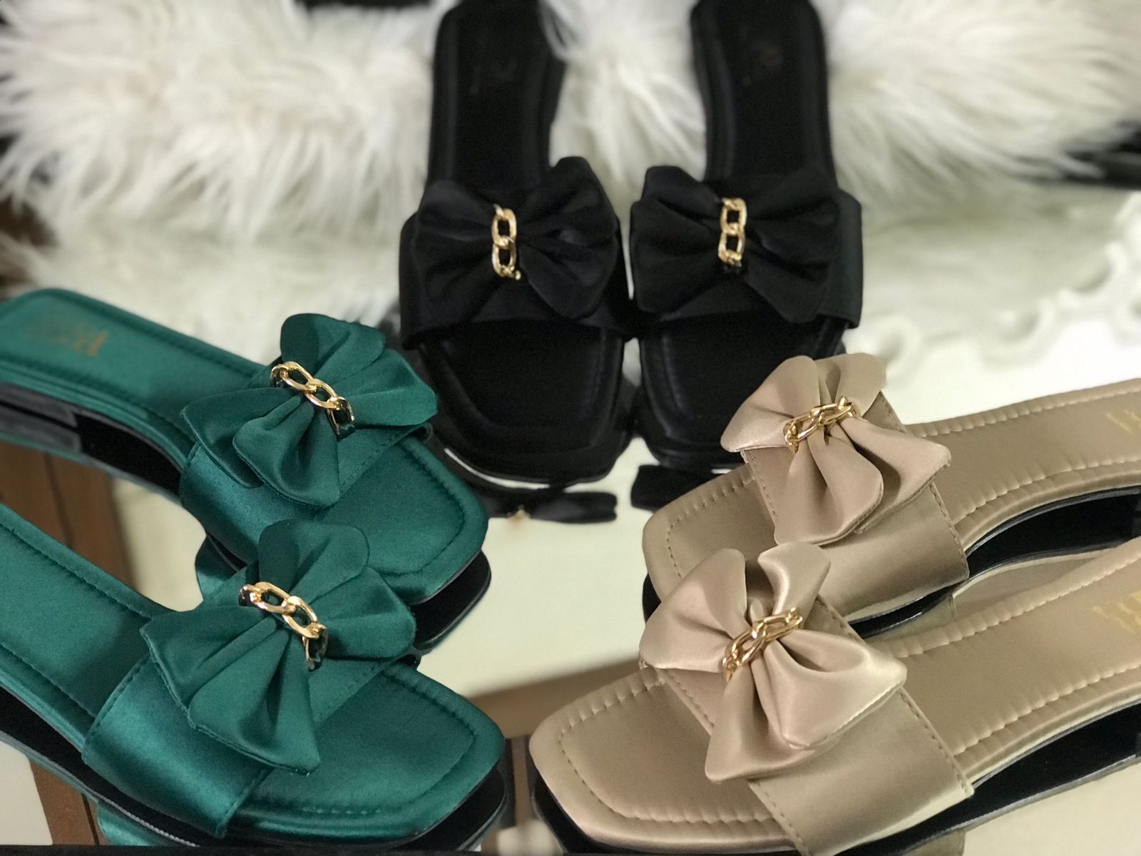 Zara Bow Slipper