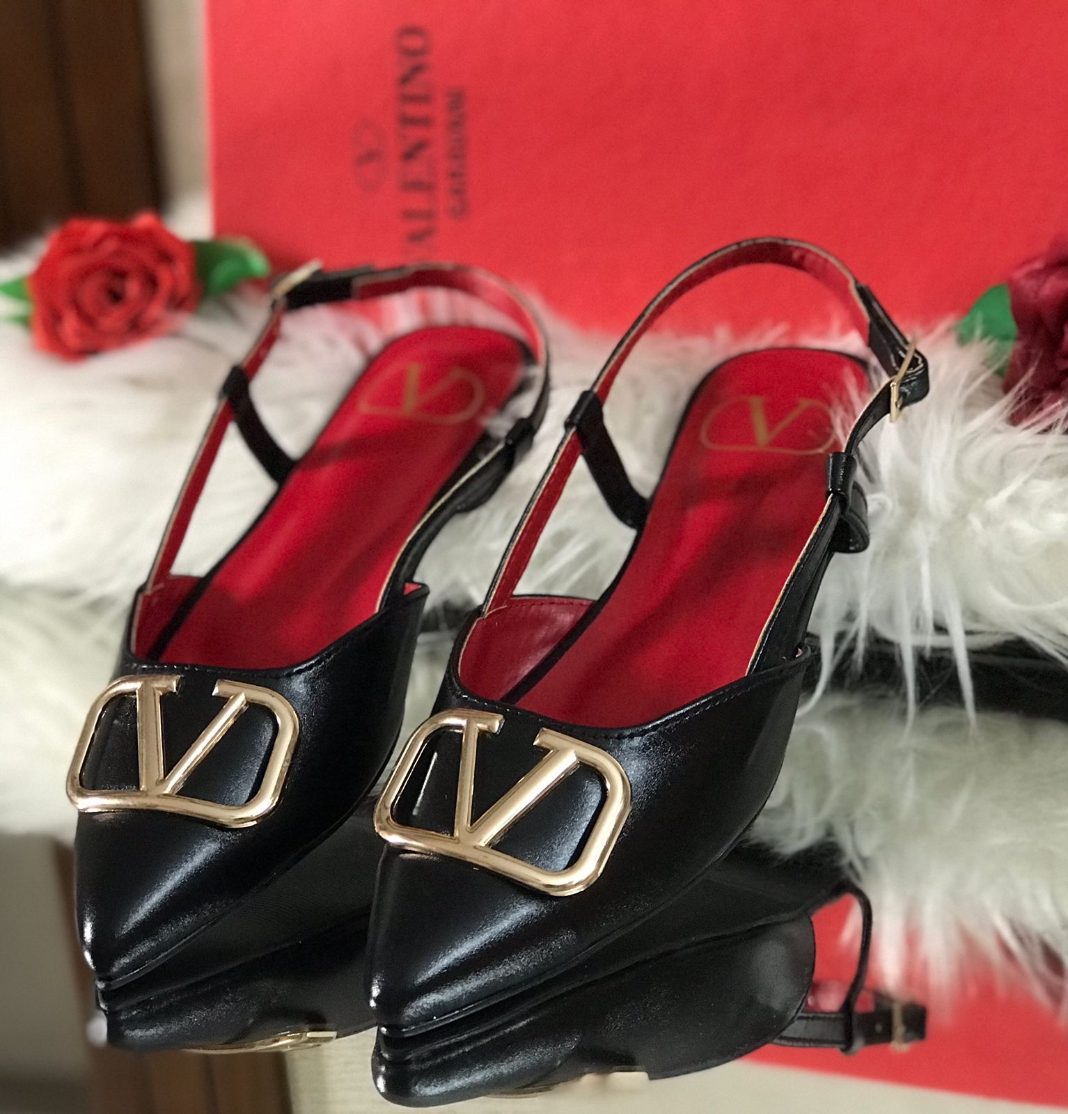 Valentino Flat Pumps Black