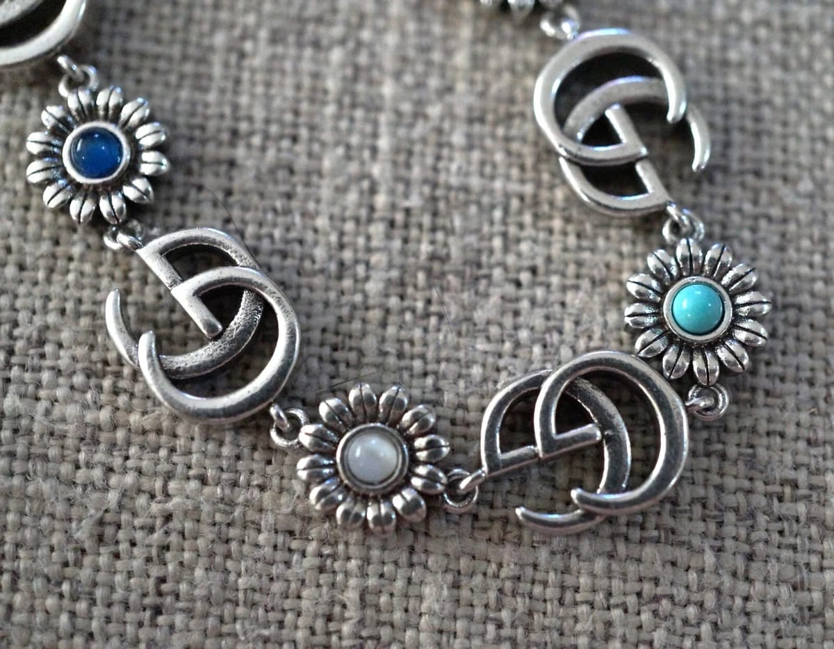 Designer GG Gu-cci Flower Earrings for Women