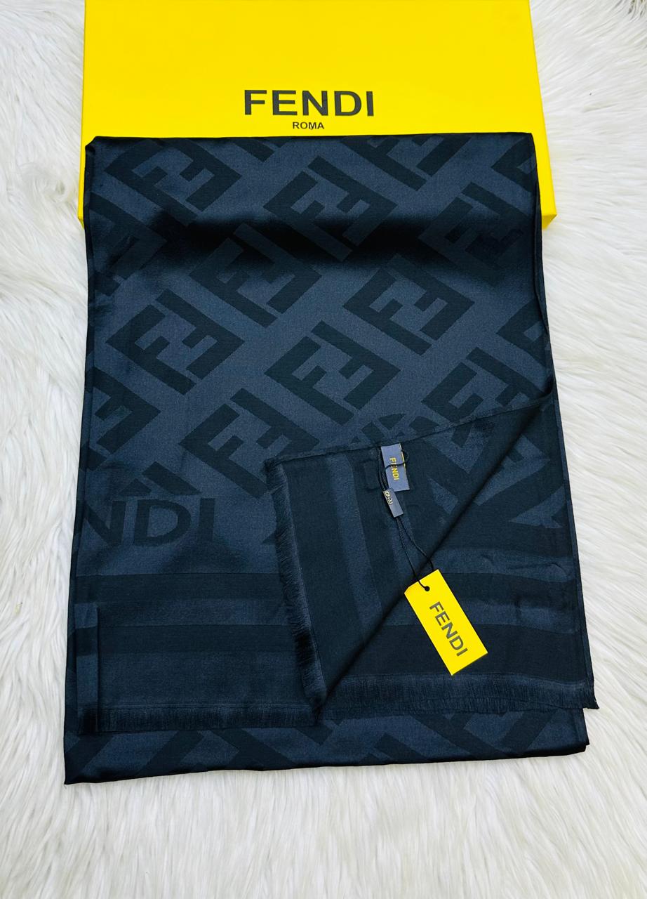 Fendii (9 colors) Pashmina Silk Scarf for Women