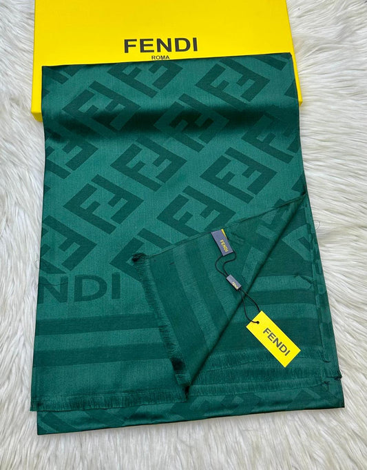 Fendii (9 colors) Pashmina Silk Scarf for Women