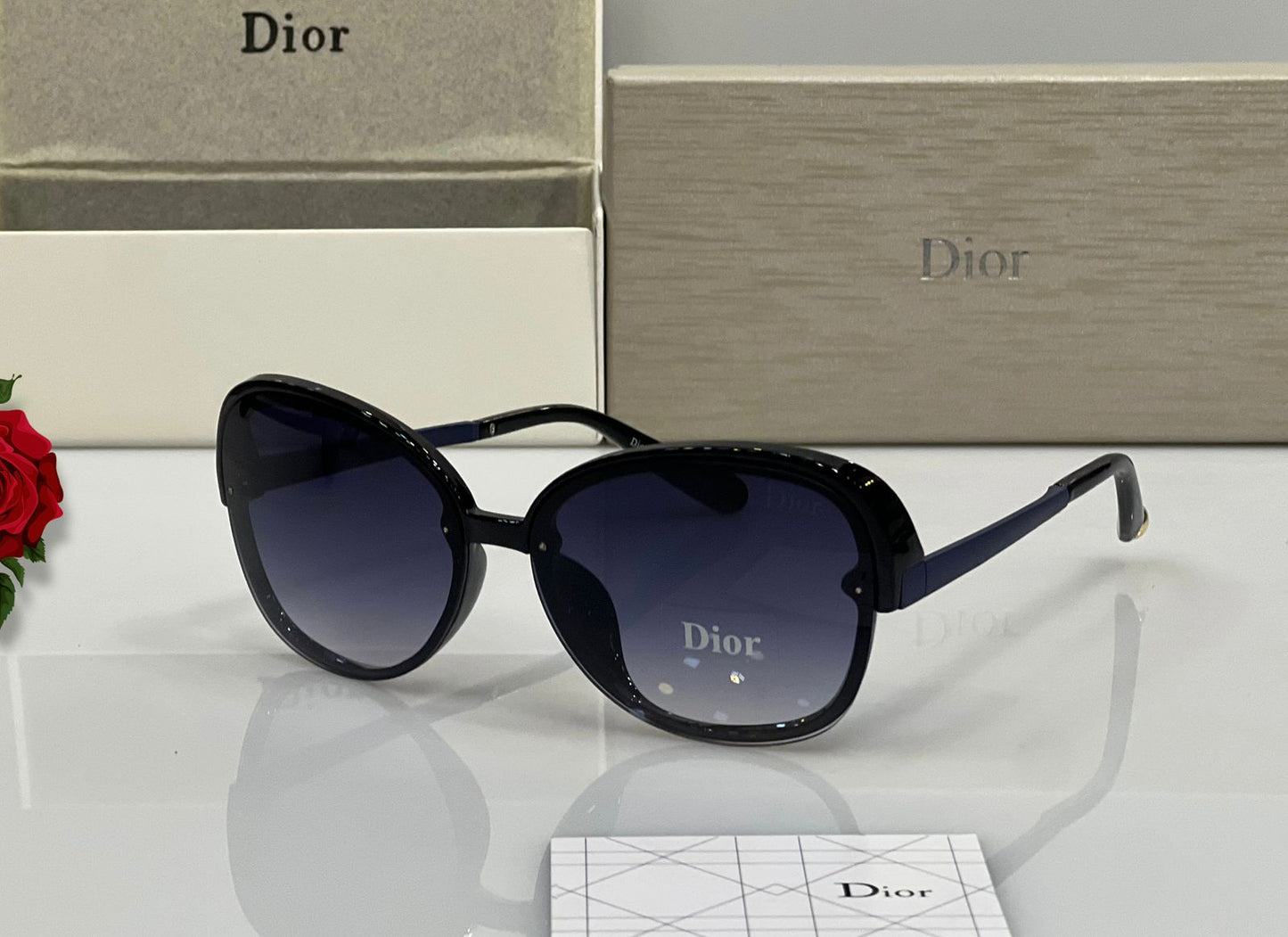 Designer Brand CD Chris-tian Di-or Sunglasses for Men and Women Unisex
