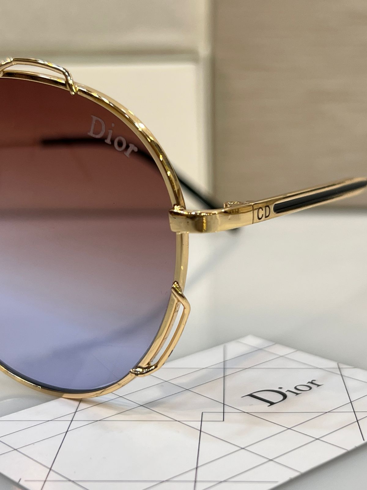 CD Chris-tian Di-or Sunglasses for Men and Women Unisex